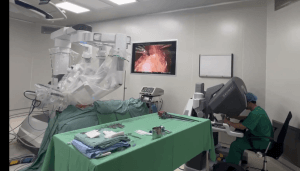 Tiroidectomía robótica transoral con verde de indocianina